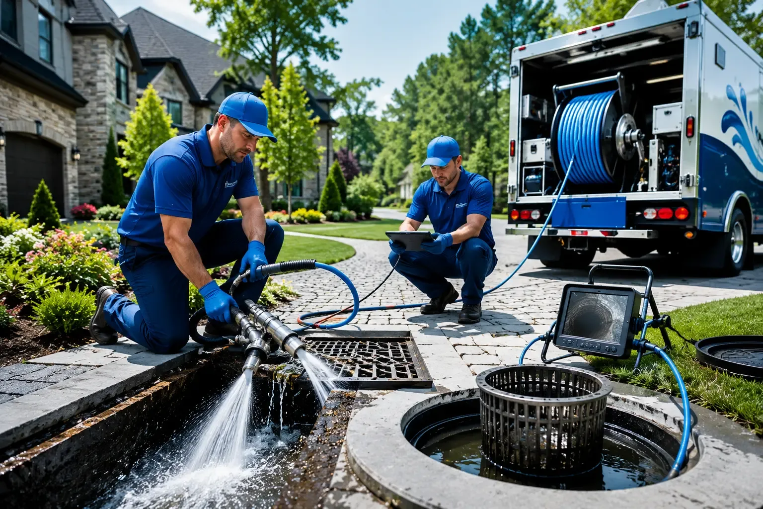 Local outdoor drain cleaning professionals in Campbellsburg, IN