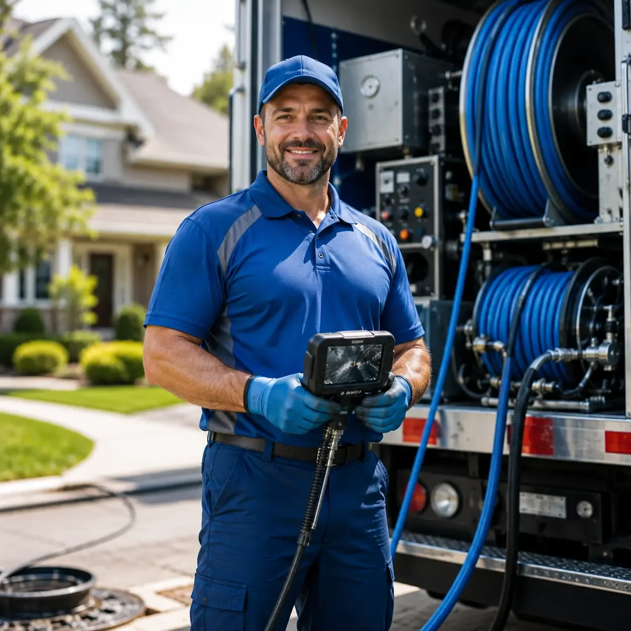 Local outdoor drain cleaning specialists in Campbellsburg, IN